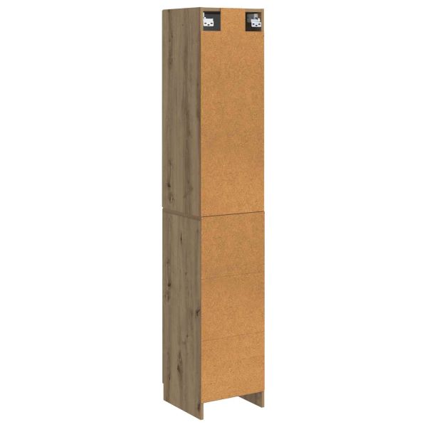 Комплект шкафове 2 pcs Дъб артизан 33 x 34,5 x 87 см