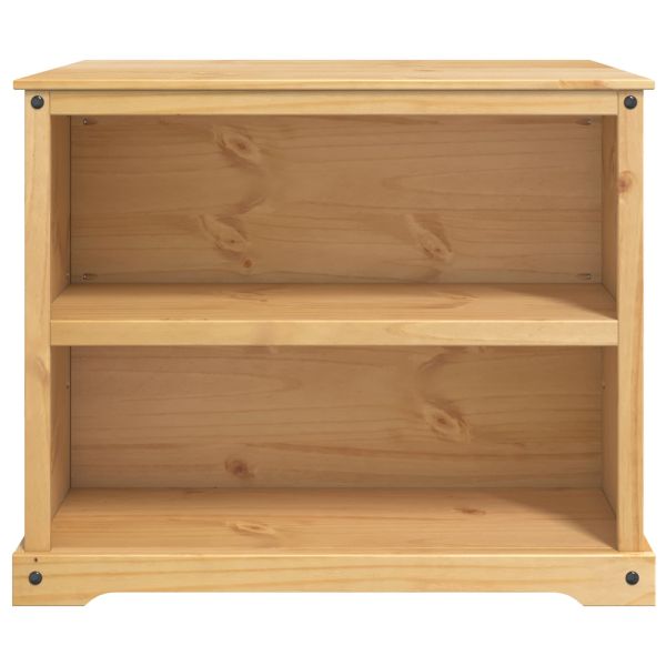 Кухненска количка с рафт 2 pcs Пчелен восък 112 x 77 x 91,5 см