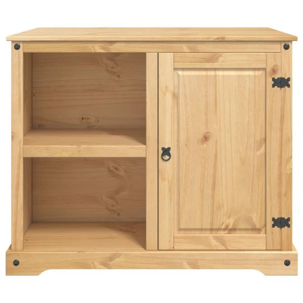 Кухненска количка с рафт 2 pcs Пчелен восък 112 x 77 x 91,5 см