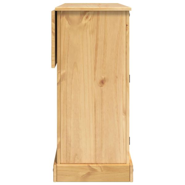 Кухненска количка с врата 2 pcs Пчелен восък 112 x 70 x 91,5 см