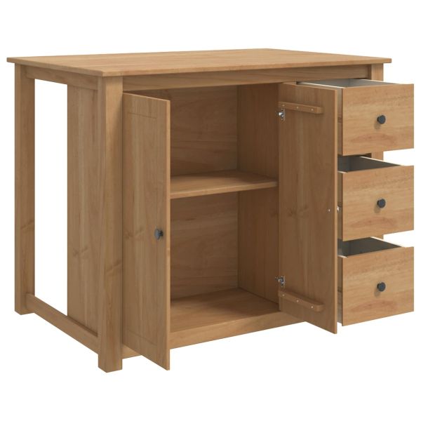 Кухненска количка PANAMA 2 pcs Пчелен восък 112 x 77 x 90 см