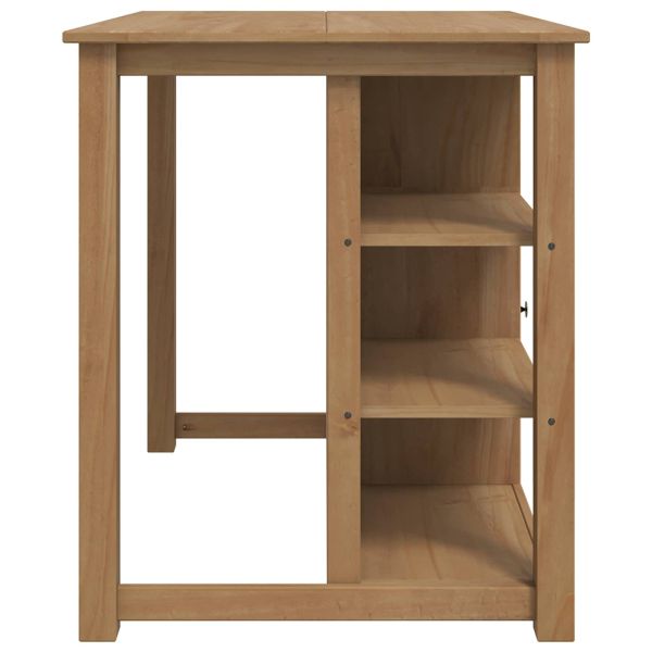 Кухненска количка PANAMA 2 pcs Пчелен восък 112 x 77 x 90 см