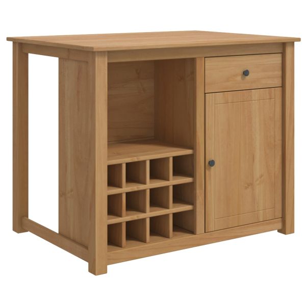 Кухненска количка PANAMA 2 pcs Пчелен восък 112 x 77 x 90 см