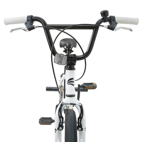 BMX Велосипед 20 инча за деца над 9 години Бяло