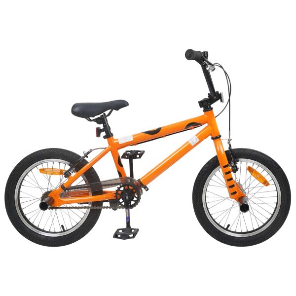 BMX Велосипед 16 инча за 5-8 години Оранжево