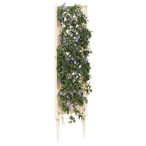 Решетка с spike Бяло 43 x 6 x 165 см ПП