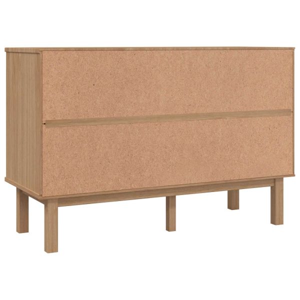 Чекмеджетен шкаф с чекмедже OTTA Черно 111 x 43 x 73,5 см
