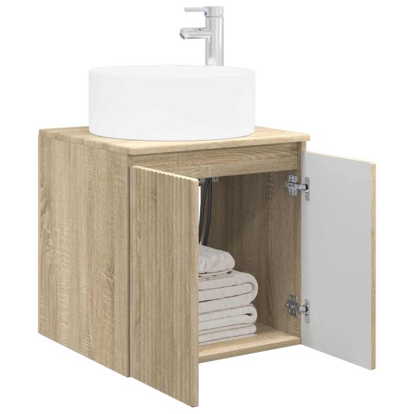 Мивка за стена Дъб сонома 49,5 x 44,5 x 65,5 см