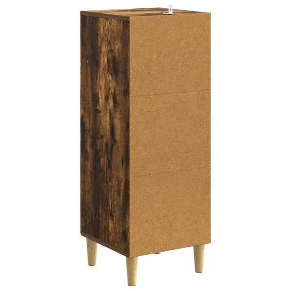 Чекмеджетен шкаф Опушен дъб 33 x 34,5 x 90 см