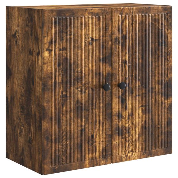 Стенно шкафче Опушен дъб 59 x 31 x 60 см Инженерна дървесина