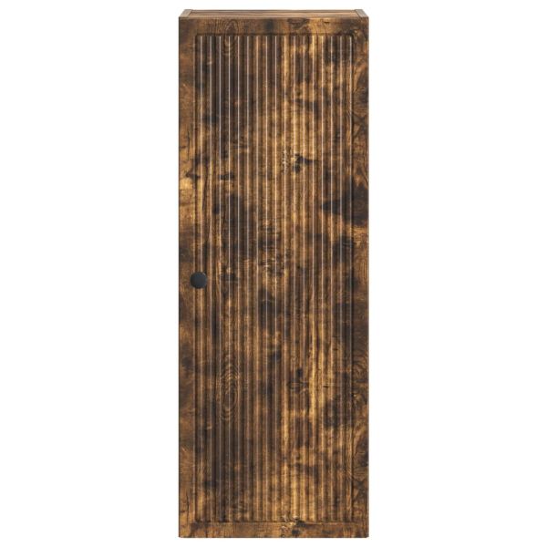 Стенно шкафче Опушен дъб 33 x 34,5 x 90 см Инженерна дървесина