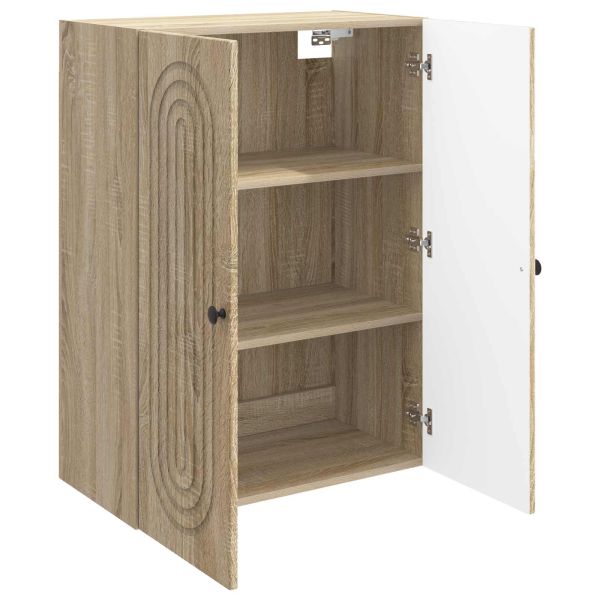 Стенно шкафче Дъб сонома 66 x 34,5 x 90 см Инженерна дървесина