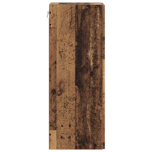 Стенно шкафче Старо дърво 66 x 34,5 x 90 см Инженерна дървесина