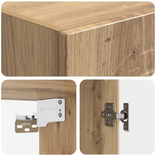 Стенно шкафче Дъб артизан 33 x 34,5 x 90 см Инженерна дървесина