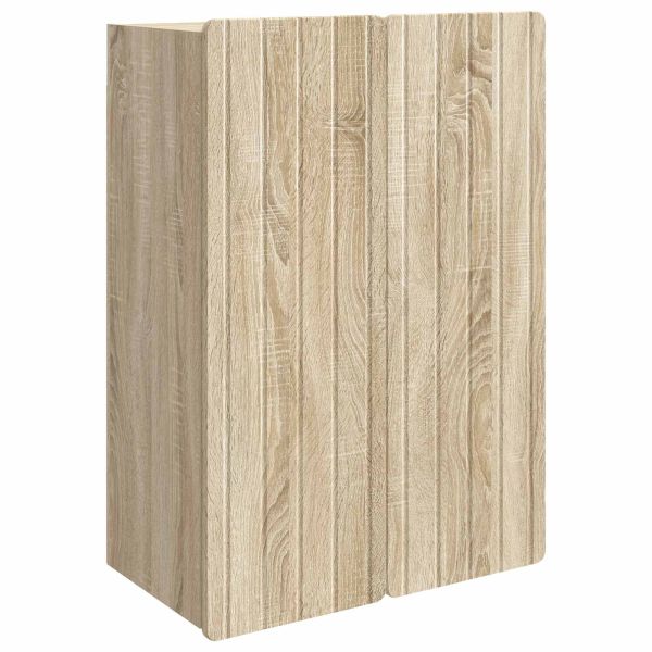 Стенно шкафче Дъб сонома 66 x 34,5 x 92 см Инженерна дървесина