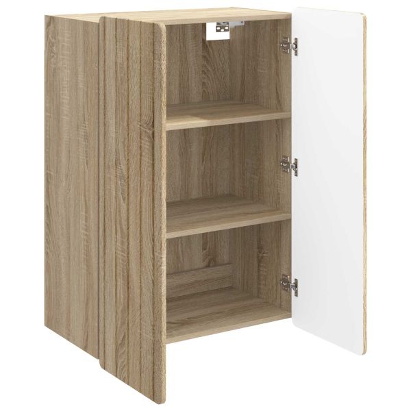 Стенно шкафче Дъб сонома 66 x 34,5 x 92 см Инженерна дървесина
