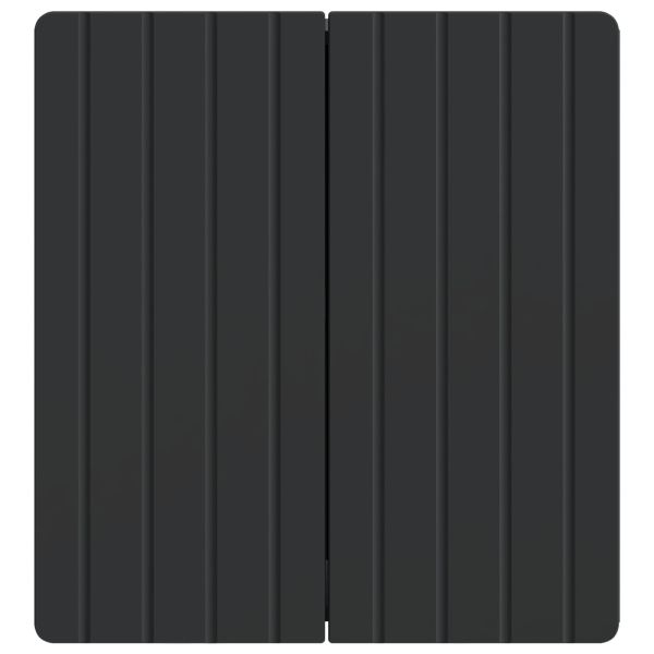 Стенно шкафче Черно 59 x 31 x 64 см Инженерна дървесина