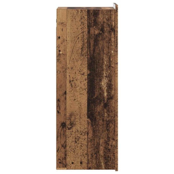 Стенно шкафче Старо дърво 33 x 34,5 x 94 см Инженерна дървесина