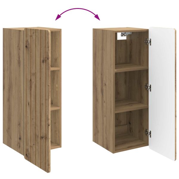 Стенно шкафче Дъб артизан 33 x 34,5 x 94 см Инженерна дървесина