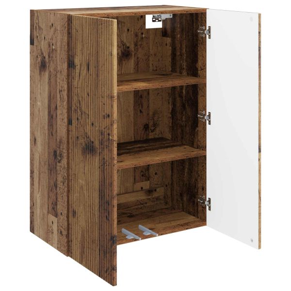 Стенно шкафче Старо дърво 66 x 34,5 x 90 см Инженерна дървесина
