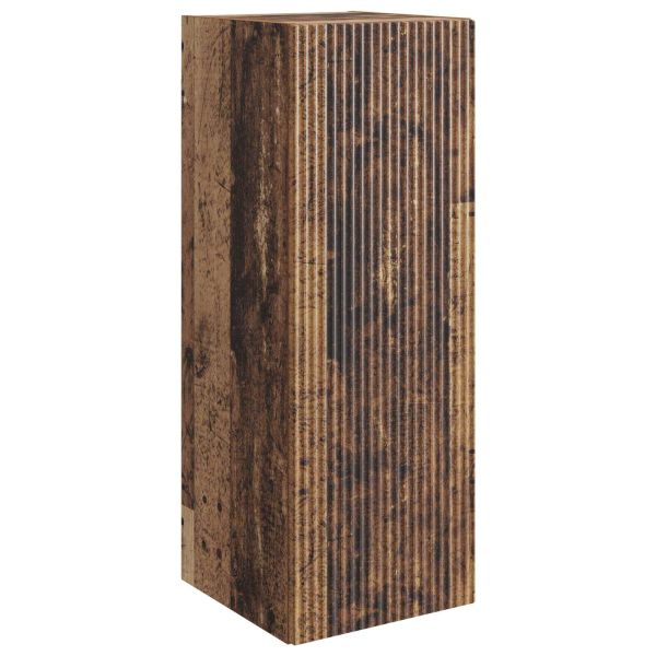 Стенно шкафче Старо дърво 33 x 34,5 x 90 см Инженерна дървесина