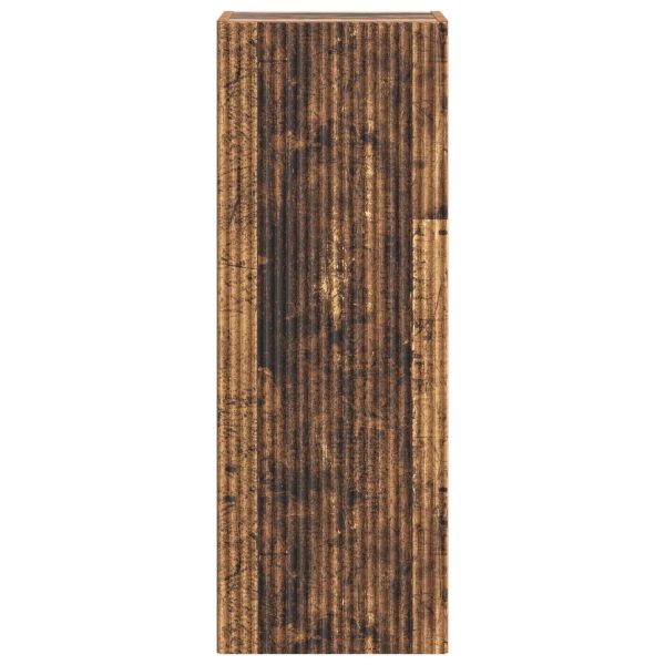 Стенно шкафче Старо дърво 33 x 34,5 x 90 см Инженерна дървесина
