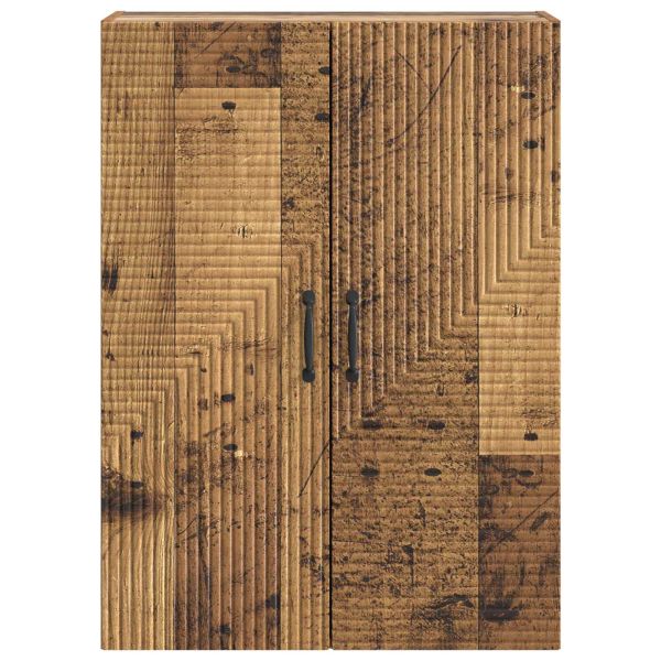 Стенно шкафче Старо дърво 66 x 34,5 x 90 см Инженерна дървесина