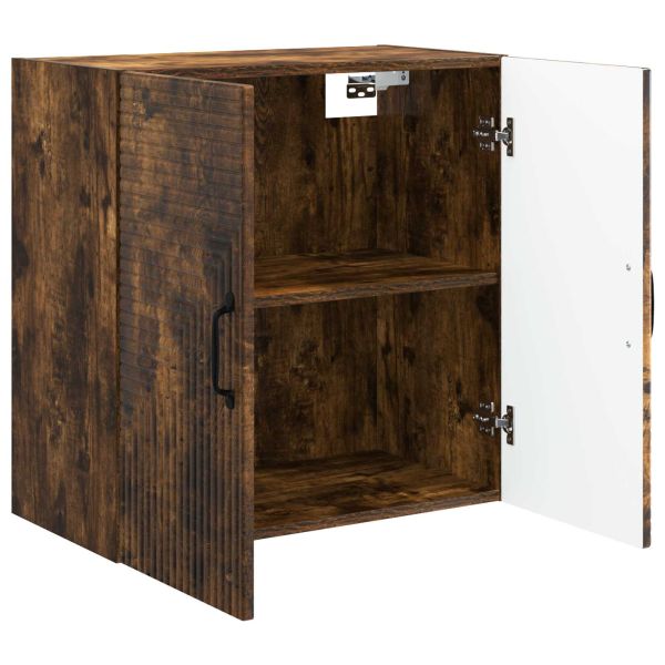 Стенно шкафче Опушен дъб 59 x 31 x 60 см Инженерна дървесина