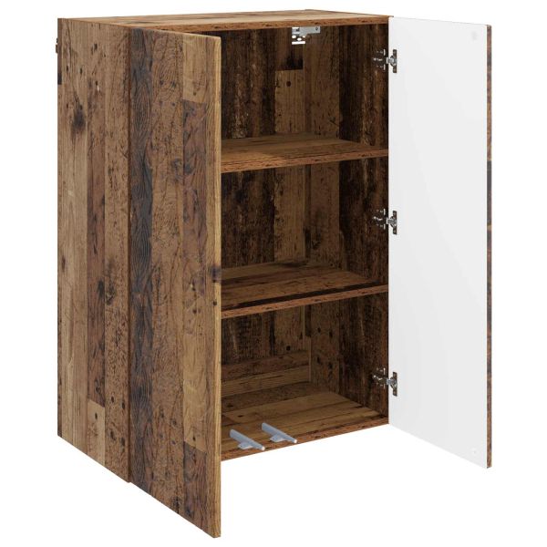 Стенно шкафче Старо дърво 66 x 34,5 x 90 см Инженерна дървесина