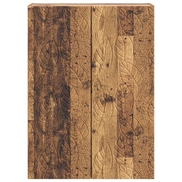Стенно шкафче Старо дърво 66 x 34,5 x 90 см Инженерна дървесина