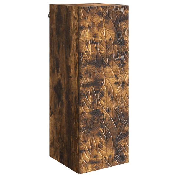 Стенно шкафче Опушен дъб 33 x 34,5 x 90 см Инженерна дървесина