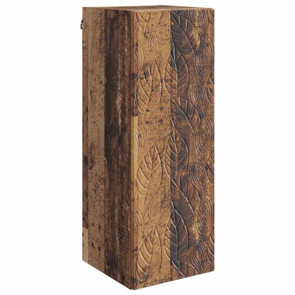Стенно шкафче Старо дърво 33 x 34,5 x 90 см Инженерна дървесина