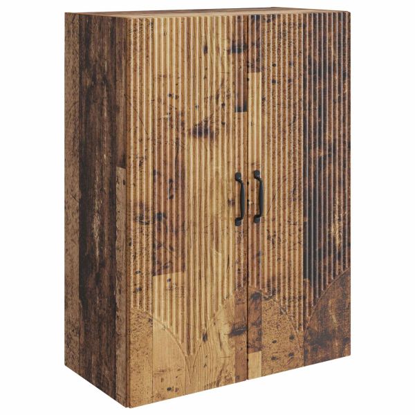 Стенно шкафче Старо дърво 66 x 34,5 x 90 см Инженерна дървесина