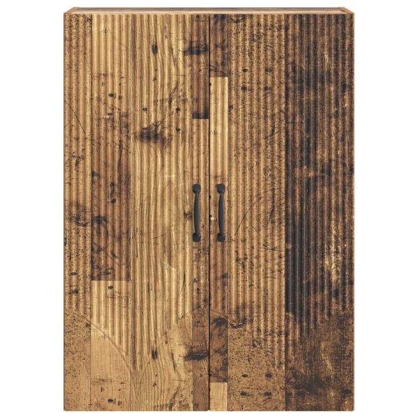 Стенно шкафче Старо дърво 66 x 34,5 x 90 см Инженерна дървесина