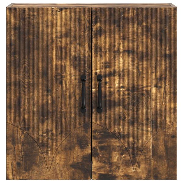 Стенно шкафче Опушен дъб 59 x 31 x 60 см Инженерна дървесина