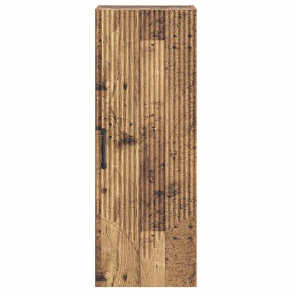 Стенно шкафче Старо дърво 33 x 34,5 x 90 см Инженерна дървесина