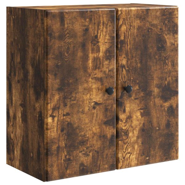 Стенно шкафче Опушен дъб 59 x 31 x 60 см Инженерна дървесина