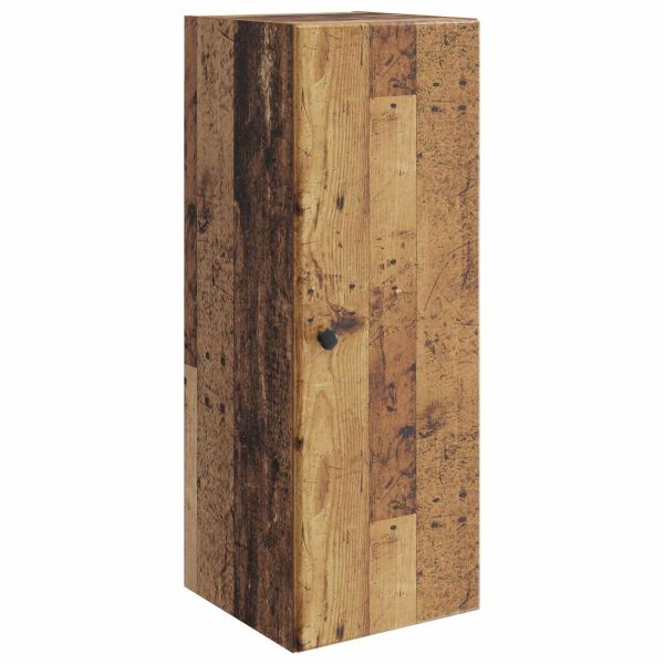 Стенно шкафче Старо дърво 33 x 34,5 x 90 см Инженерна дървесина