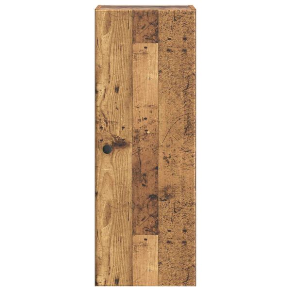 Стенно шкафче Старо дърво 33 x 34,5 x 90 см Инженерна дървесина