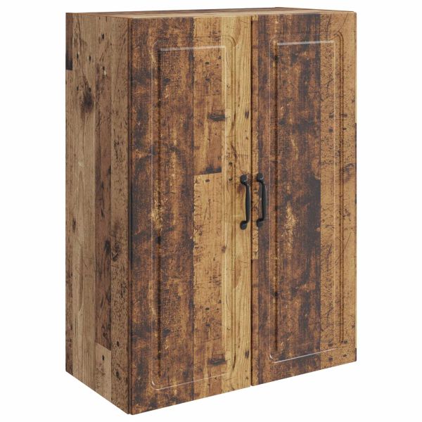 Стенно шкафче Старо дърво 66 x 34,5 x 90 см Инженерна дървесина