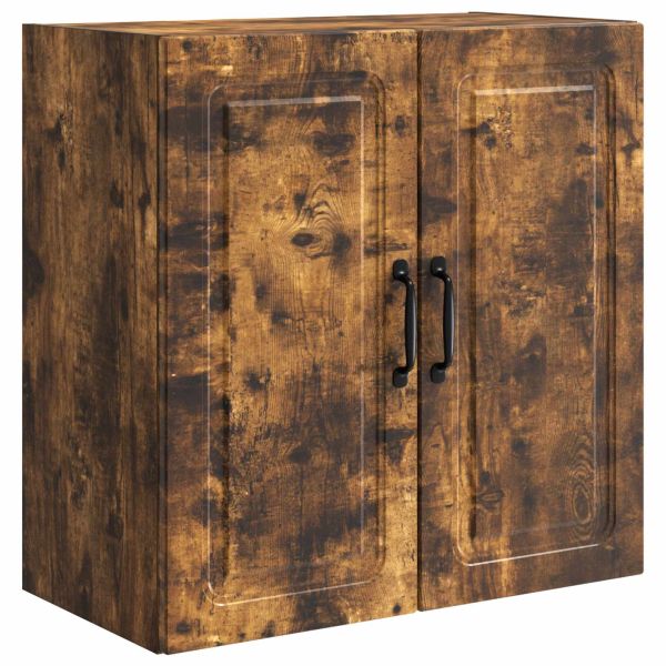 Стенно шкафче Опушен дъб 59 x 31 x 60 см Инженерна дървесина
