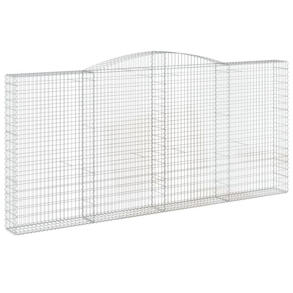 Габионни кошници арка 15 бр 400x30x180/200см поцинковано желязо
