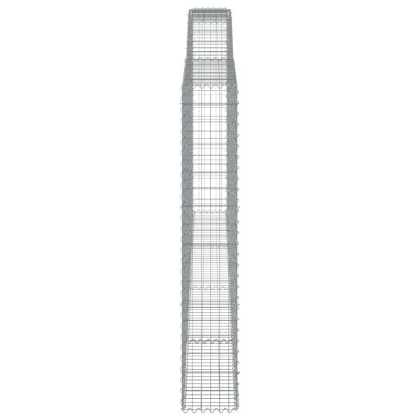 Габионни кошници арка 15 бр 400x30x180/200см поцинковано желязо