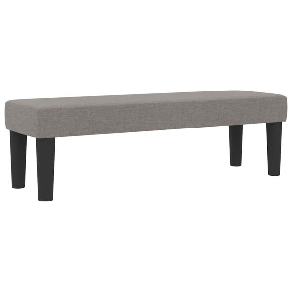 Легло с пружинирана основа с таблото Таупе 160 x 200 cm текстил