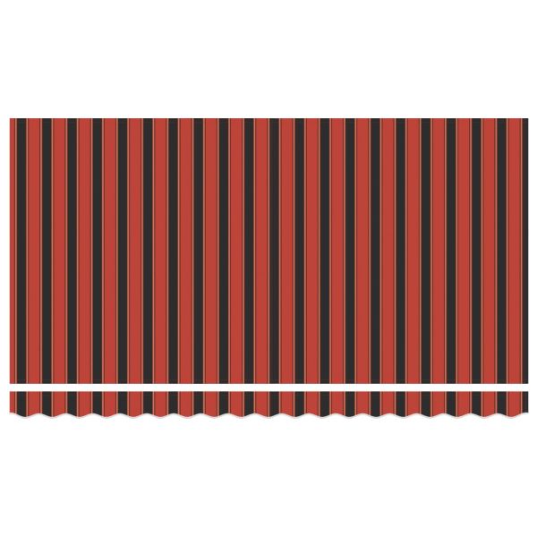 Сгъваем навес Оранжево 350 x 200 cm текстил