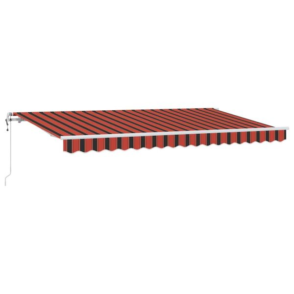 Сгъваем навес Оранжево 350 x 200 cm текстил