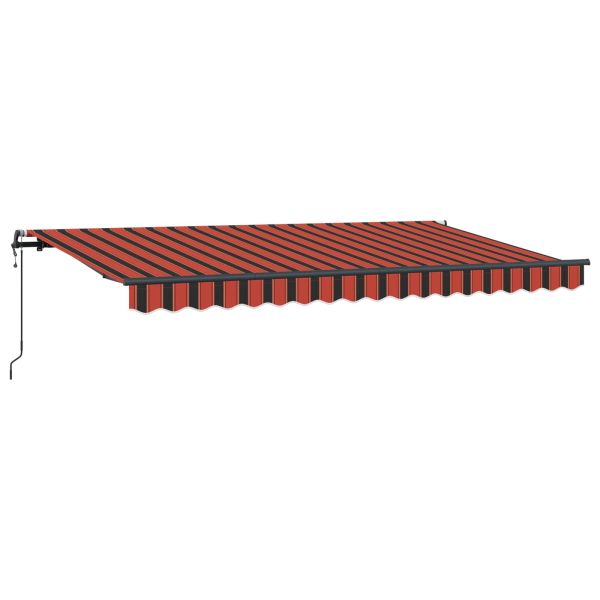 Сгъваем навес Оранжево 350 x 200 cm текстил