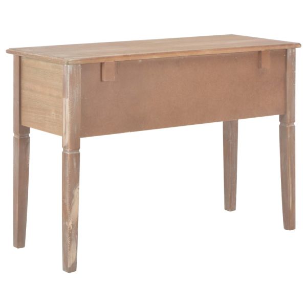 280072 Writing Desk Brown 109,5x45x77,5 cm Wood