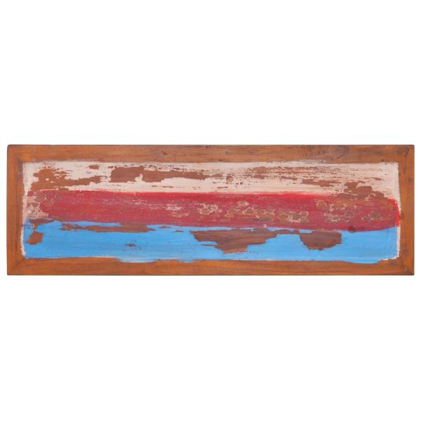 ТВ шкаф, 110x35x40 см, регенерирано тиково масив