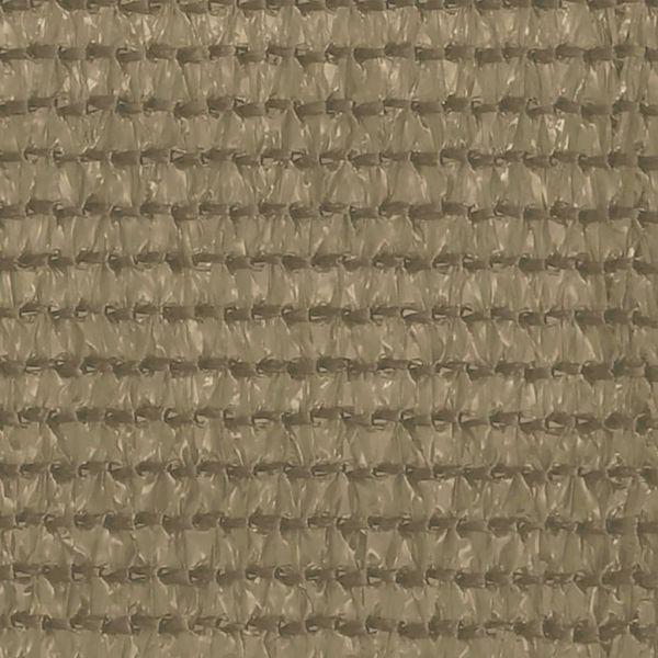 Балконски параван, таупе, 75x300 см, HDPE
